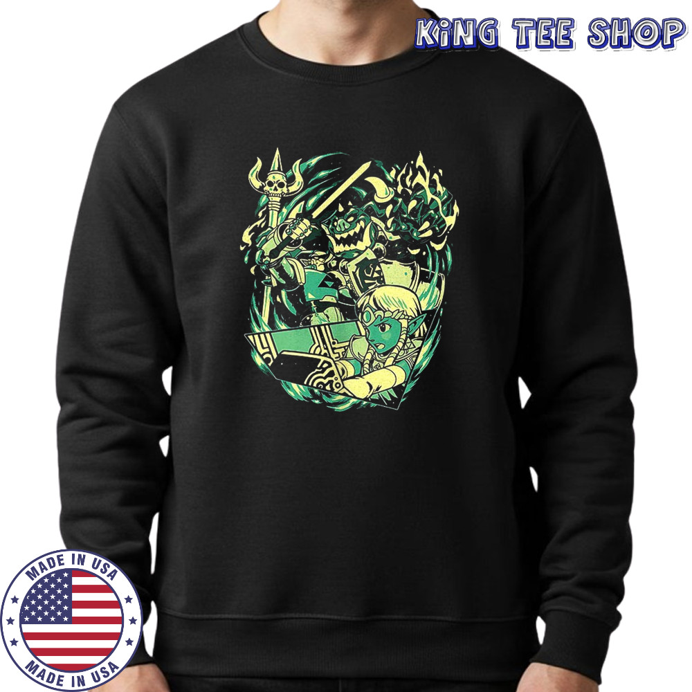 The Legend of Zelda The Hero of Time when calamity once again haunts the land only a legendary shirt Sweatshirt