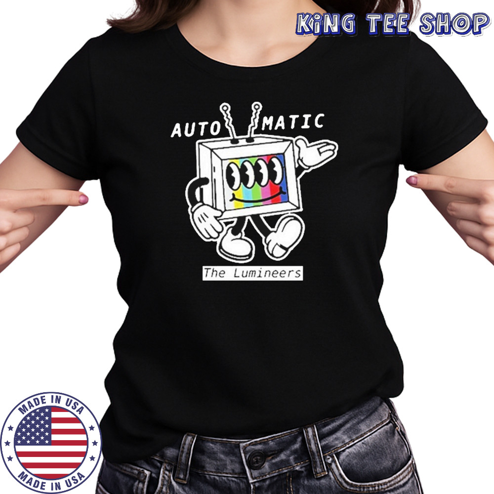 The Lumineers Automatic World Tour 2025 Shirt Women's T-shirt