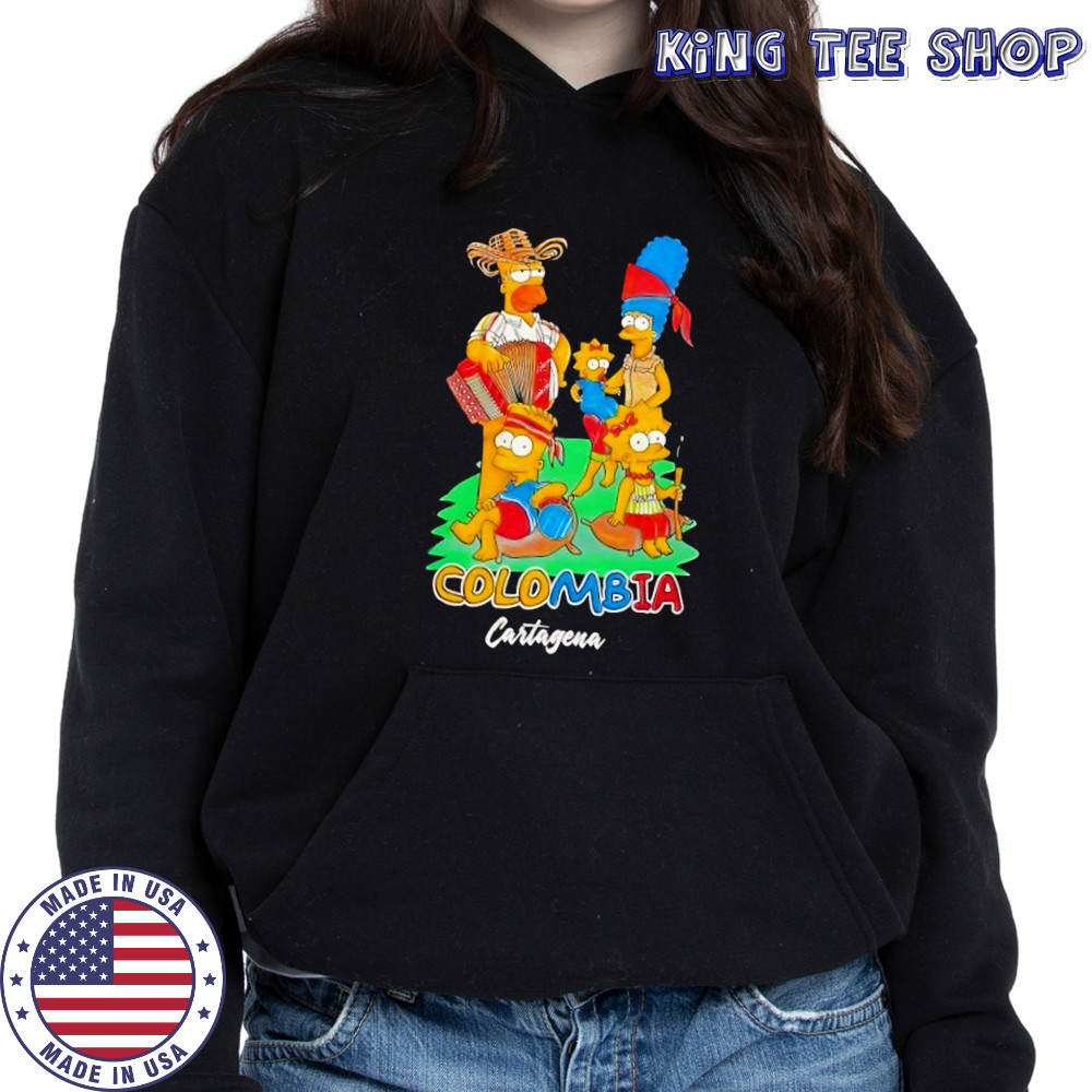 The Simpsons Columbia Cartagena shirt Hoodie