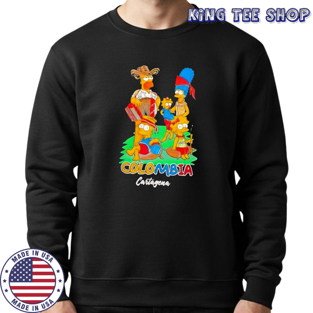 The Simpsons Columbia Cartagena shirt Sweatshirt