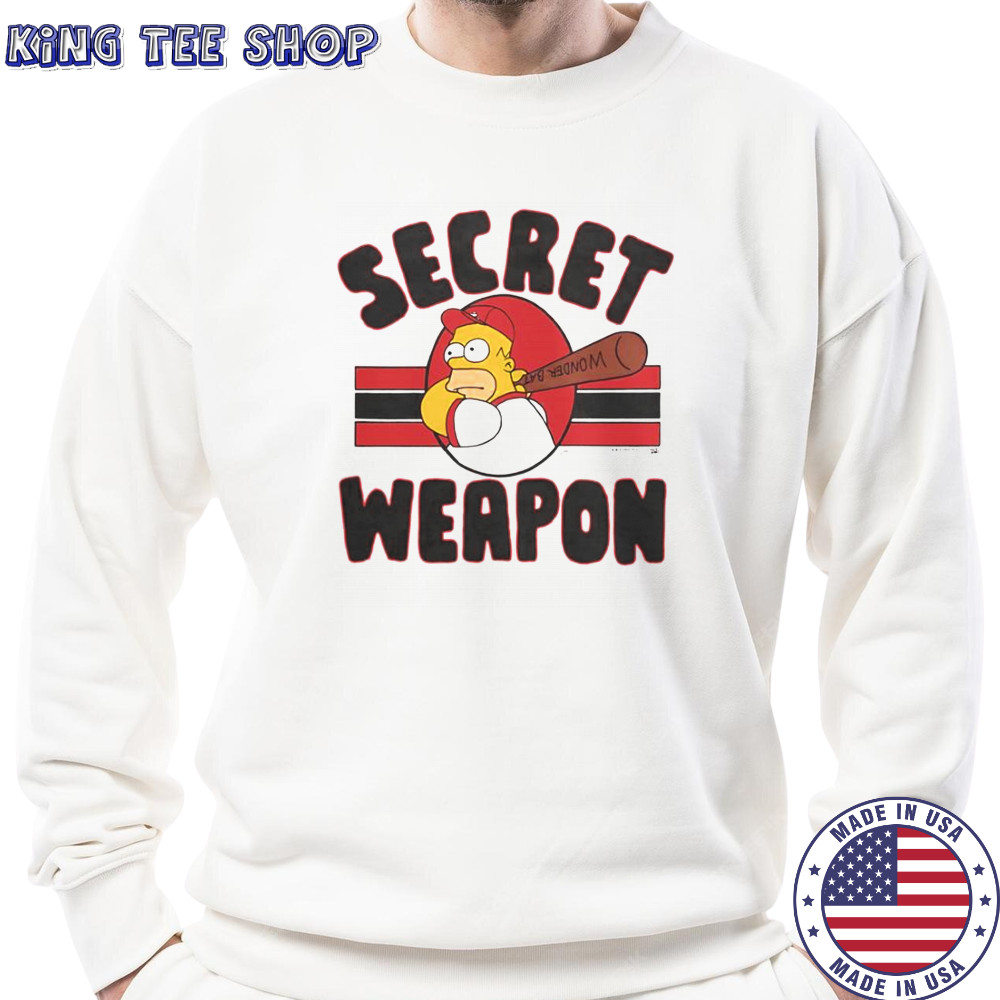 The Simpsons Homer Secret Weapon T-Shirt Sweatshirt