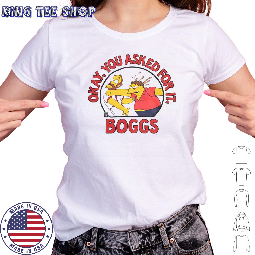 The Simpsons Wade Boggs You Asked For It T-Shirt Women's T-shirt