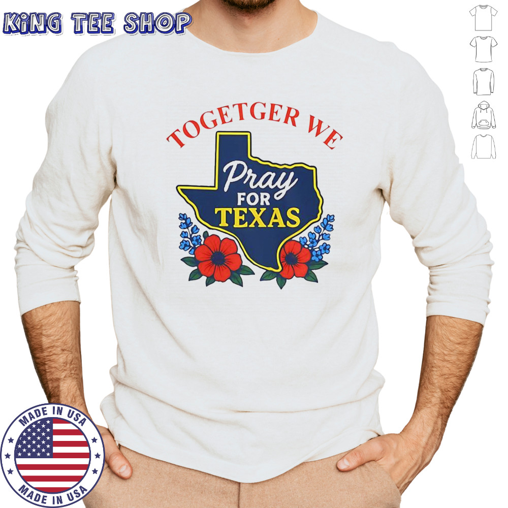 Together For Texas Flower T-Shirt Long Sleeved
