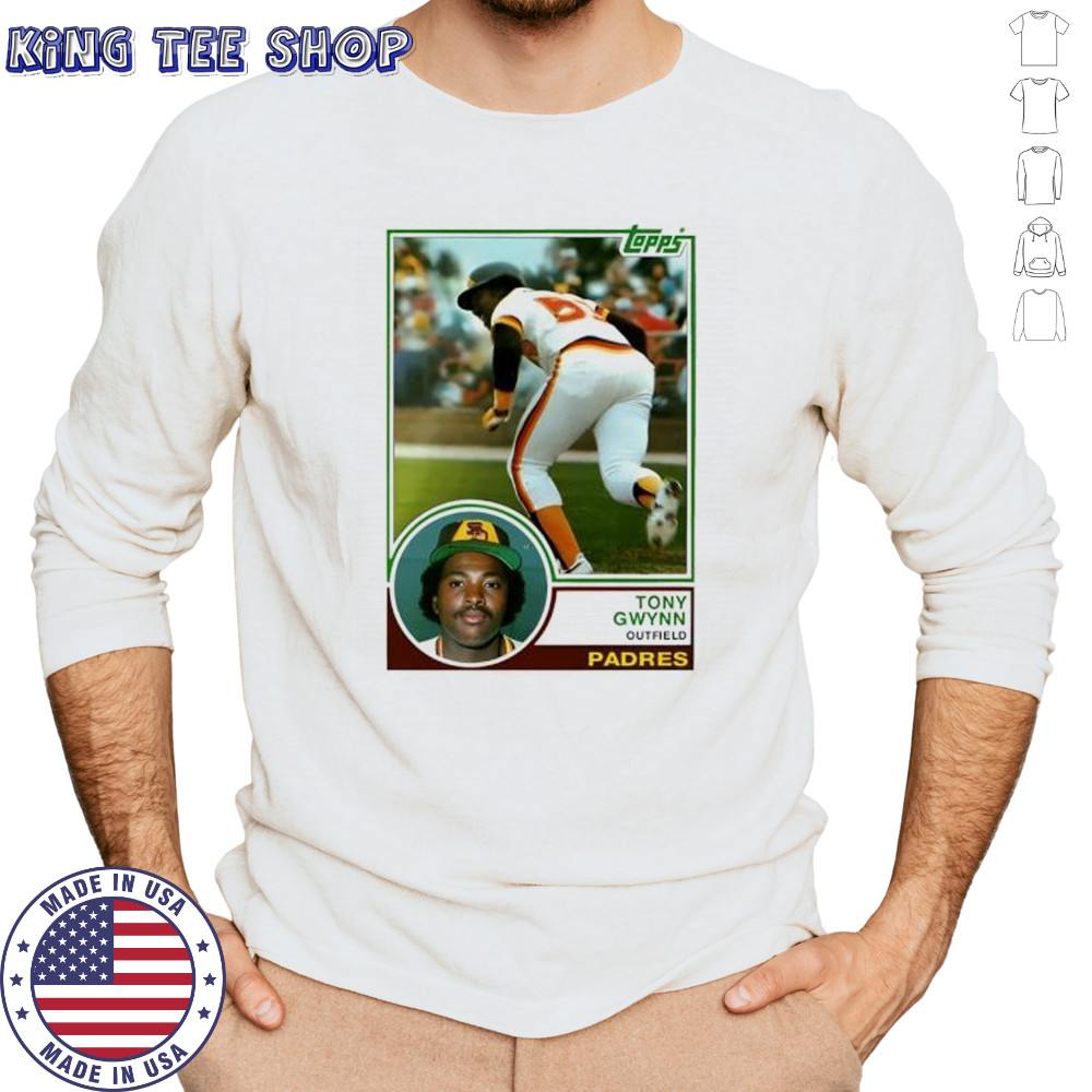 Tony Gwynn Outfield Padres Shirt Long Sleeved