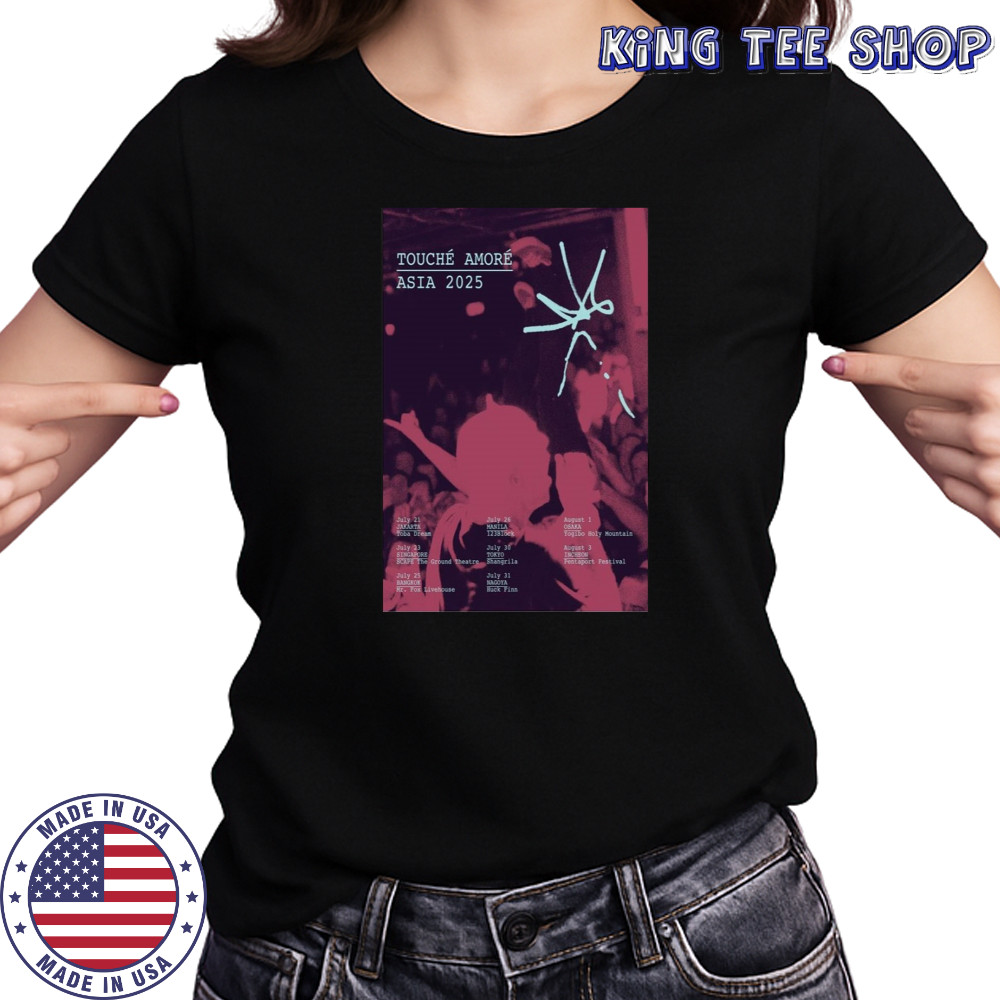 Touche Amore Asian 2025 Poster Shirt Women's T-shirt