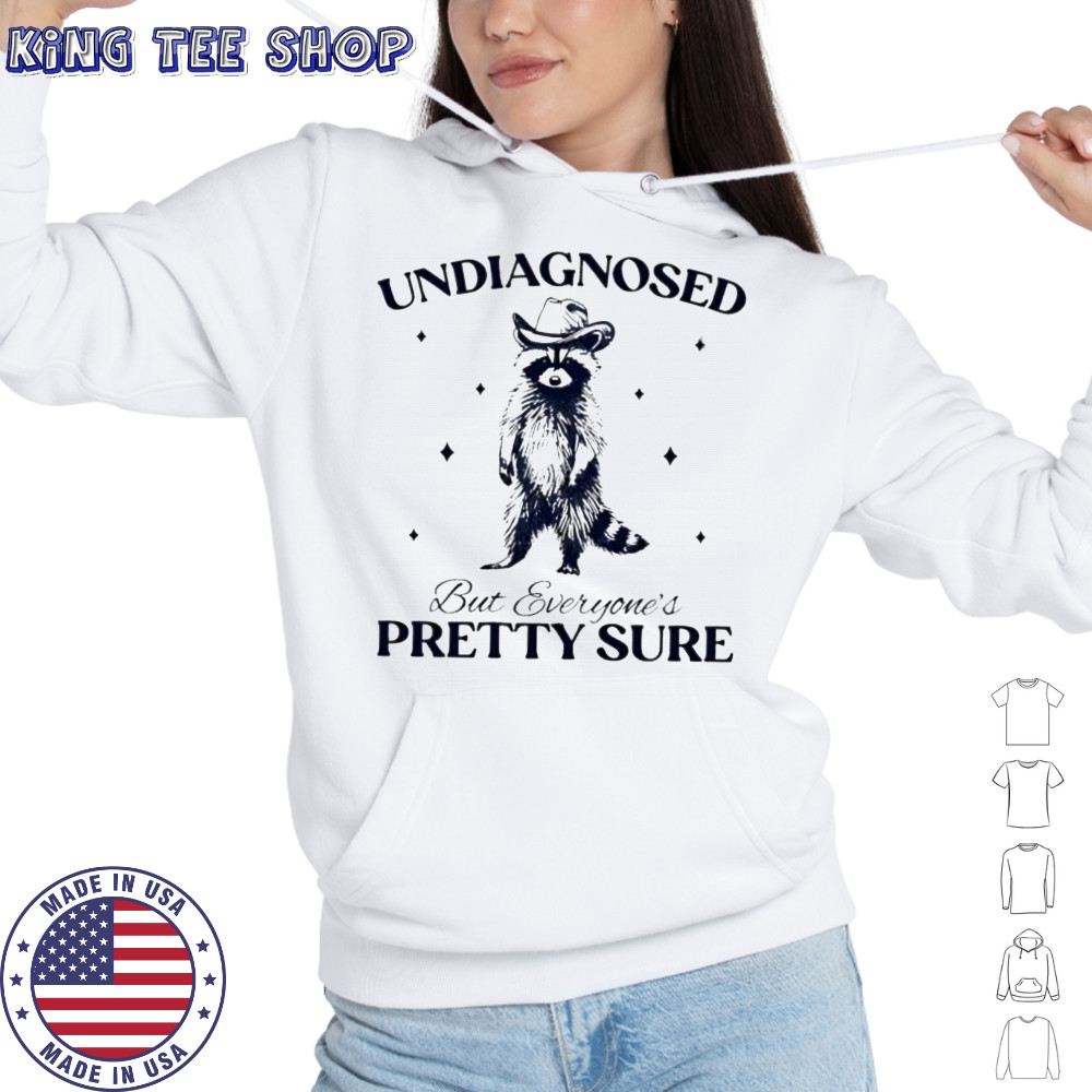 Undiagnosed But Everyone’s Pretty Sure raccoon shirt Hoodie