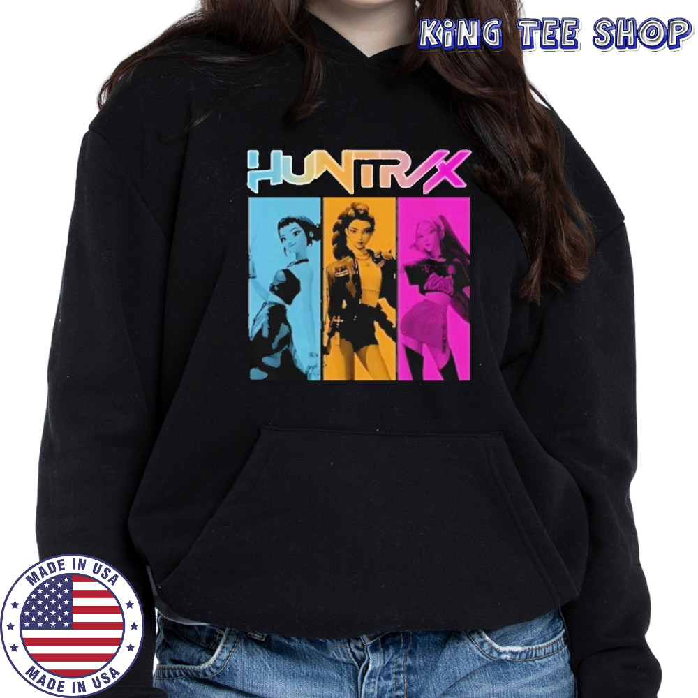 Vintage Huntrix Girls Kpop Demon Hunters Shirt Hoodie