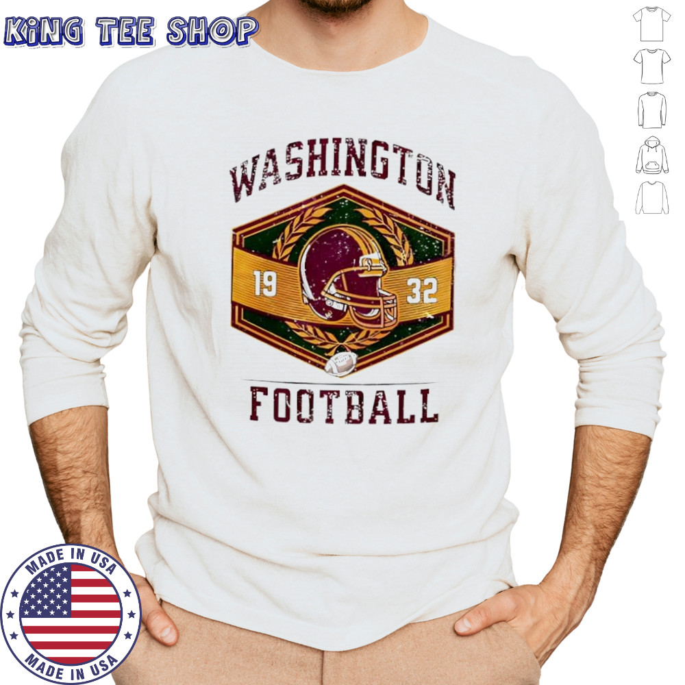 Washington Football 1932 helmet vintage shirt Long Sleeved