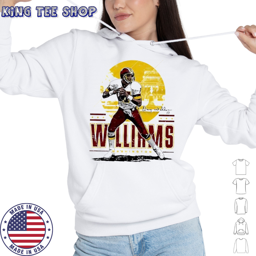 Washington Throwbacks Doug Williams Player Skyline shirt Hoodie