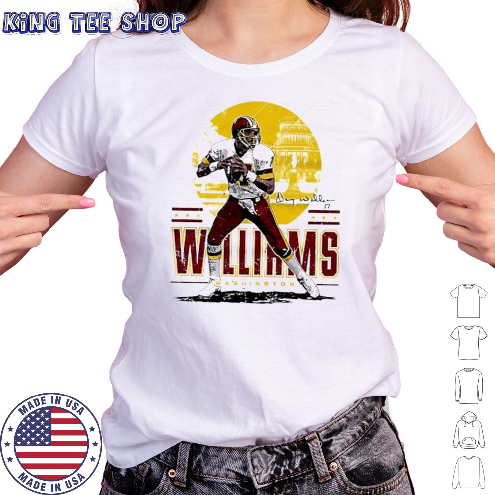 Washington Throwbacks Doug Williams Player Skyline shirt Women's T-shirt