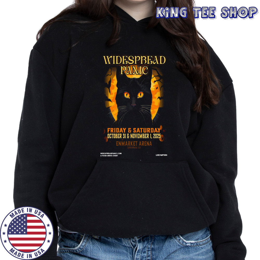 Widespread Panic Tour Poster Savannah Georgia 2025 Concert Shirt Hoodie