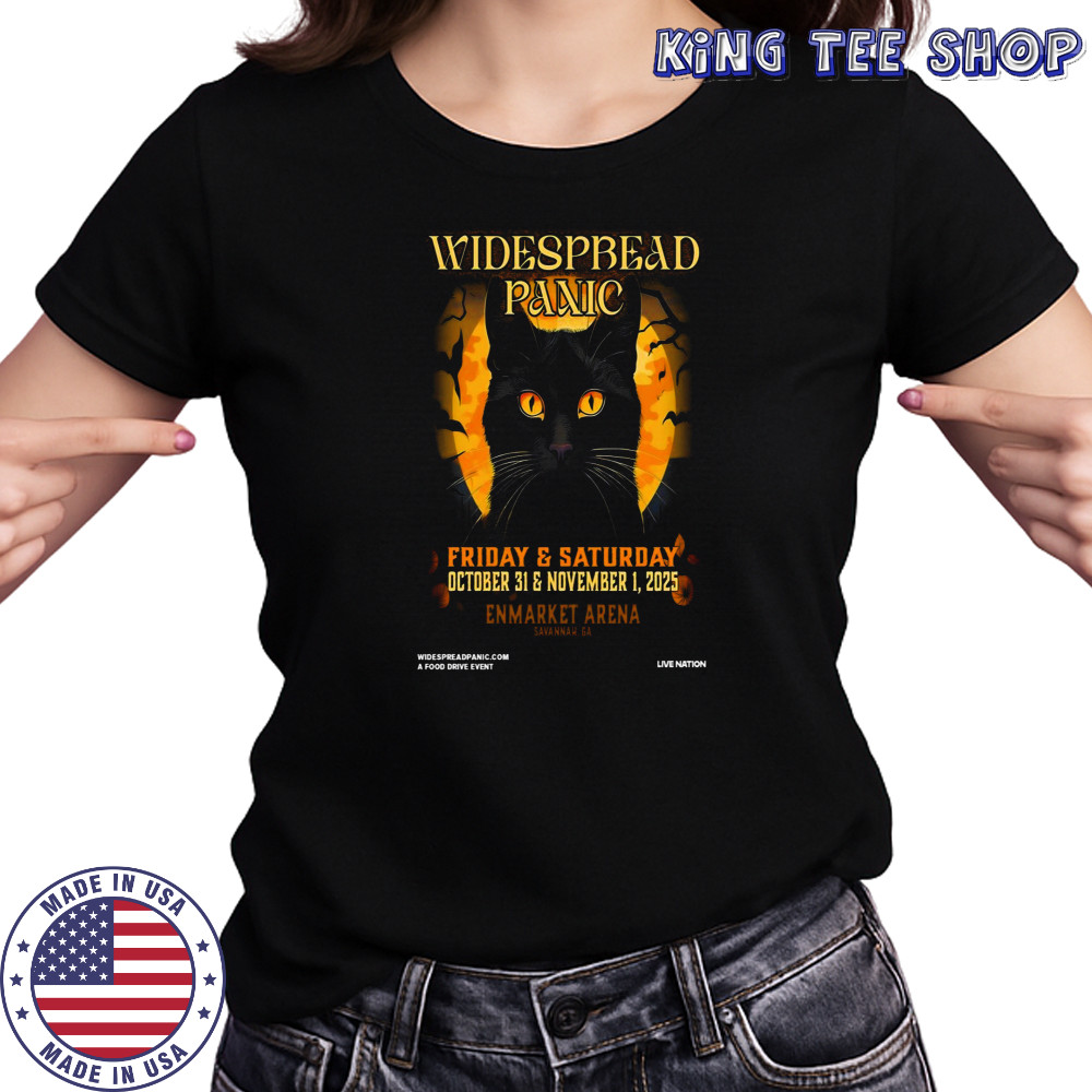 Widespread Panic Tour Poster Savannah Georgia 2025 Concert Shirt Women's T-shirt