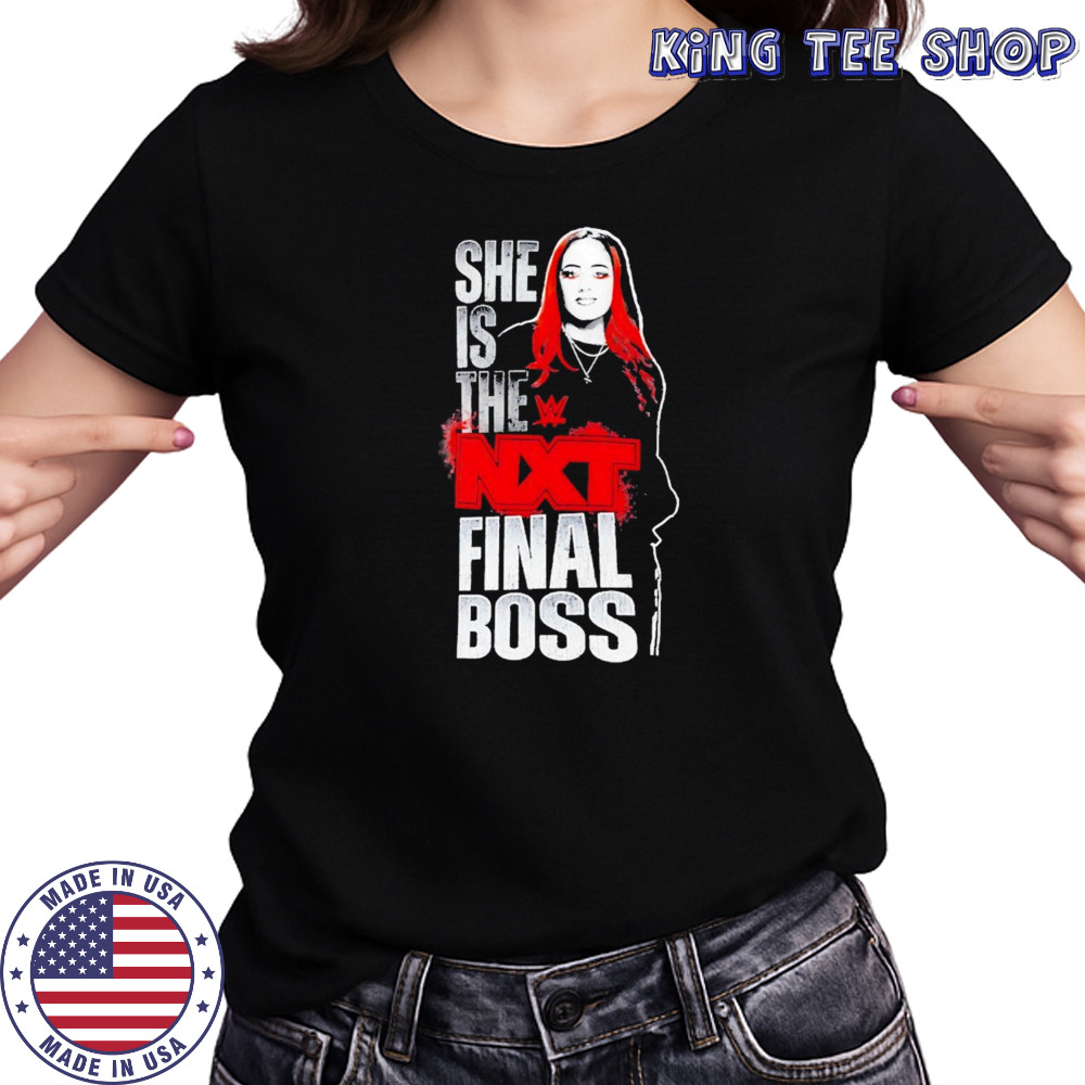 Wrestling Ava She Is The Nxt Final Boss Shirt Women's T-shirt