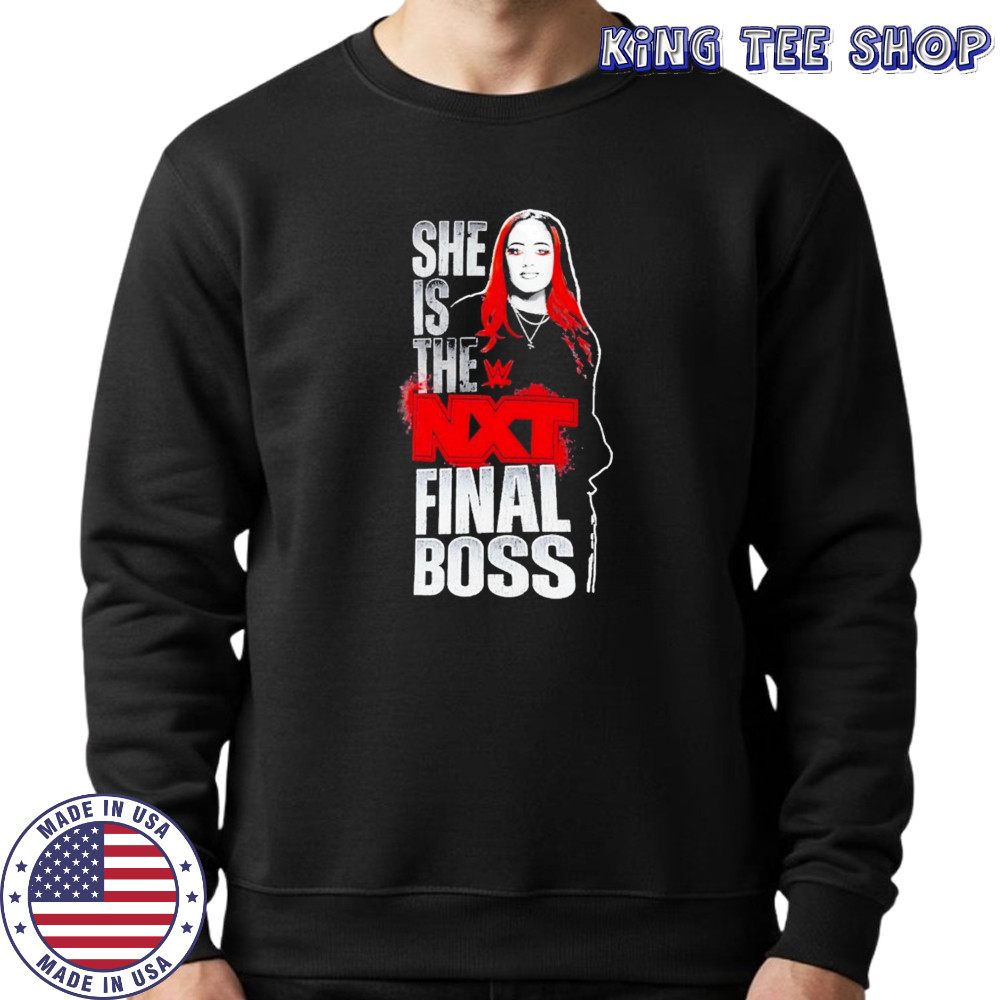 Wrestling Ava She Is The Nxt Final Boss Shirt Sweatshirt
