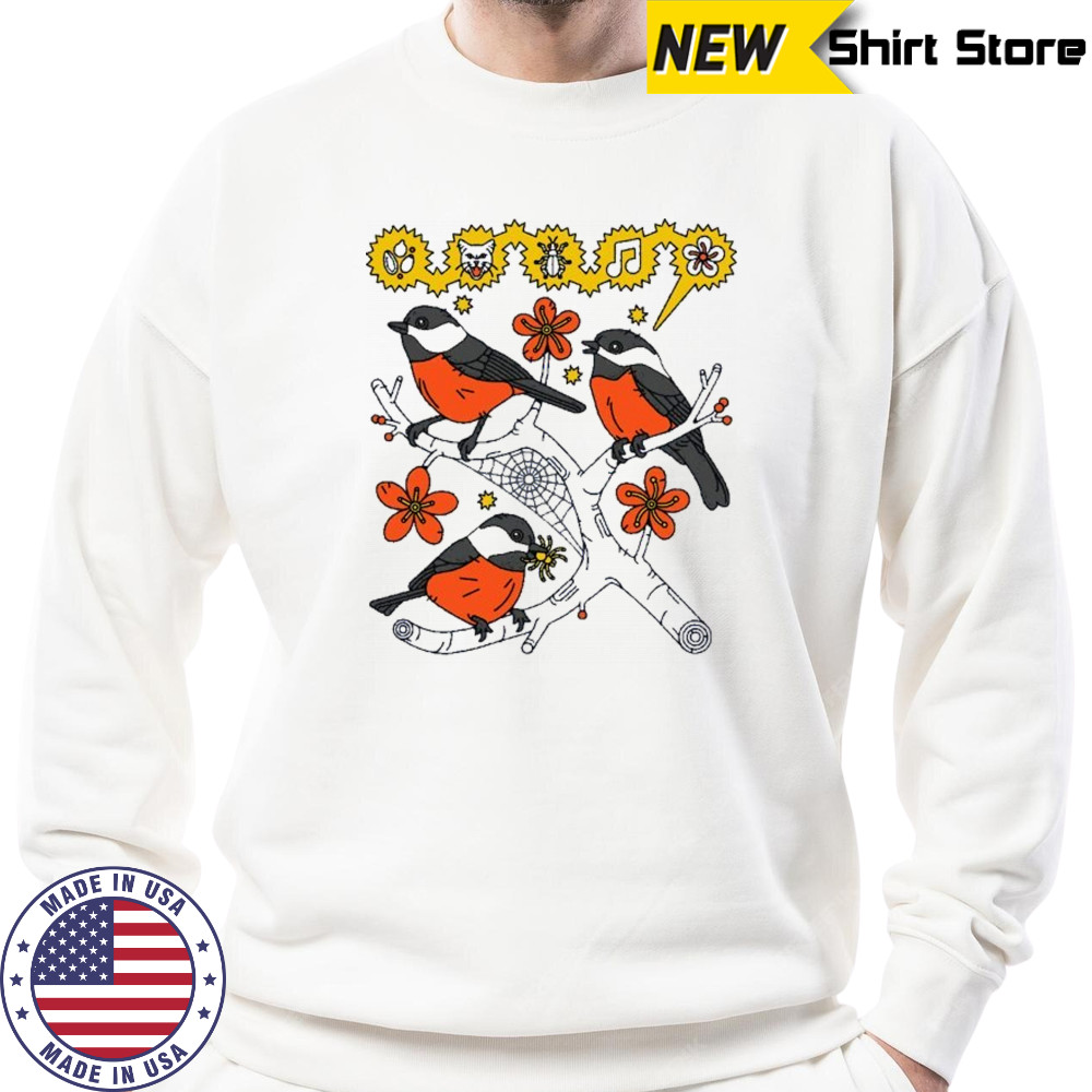 Bird Collective Chickadee T-shirt Sweatshirt