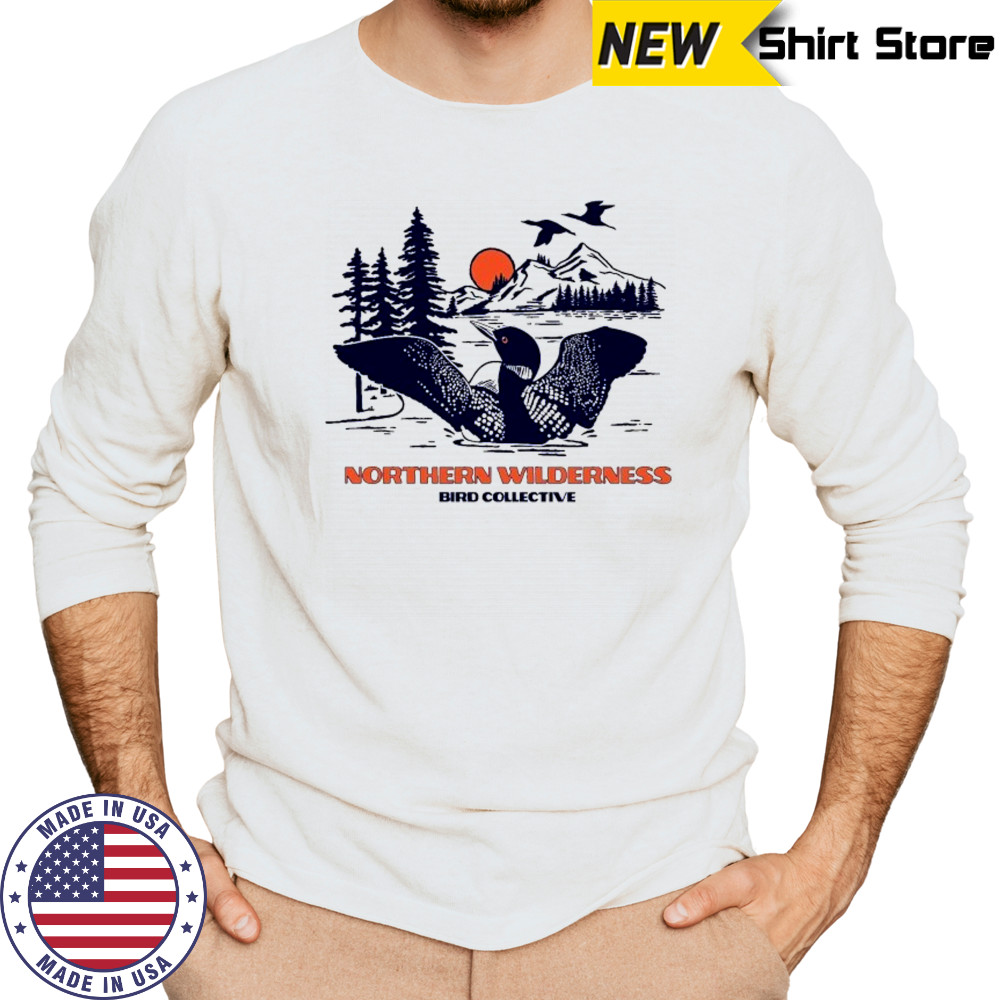 Bird Collective Northern Wilderness T-shirt Long Sleeved