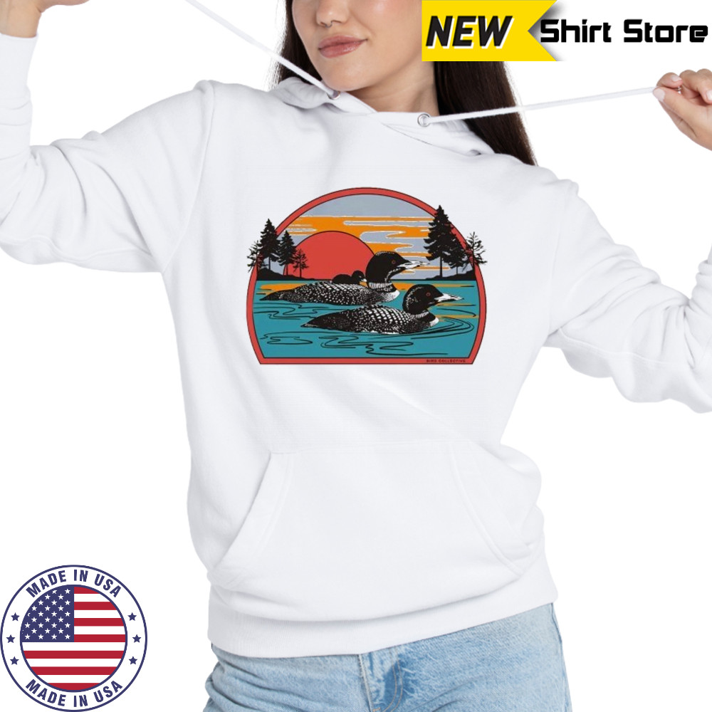 Common Loon Ducks Bird Collective T-shirt Hoodie
