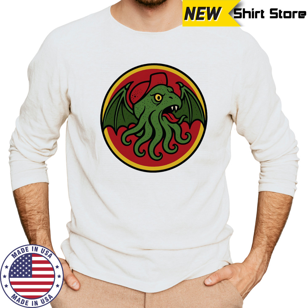 Cthul-oo’s logo shirt Long Sleeved