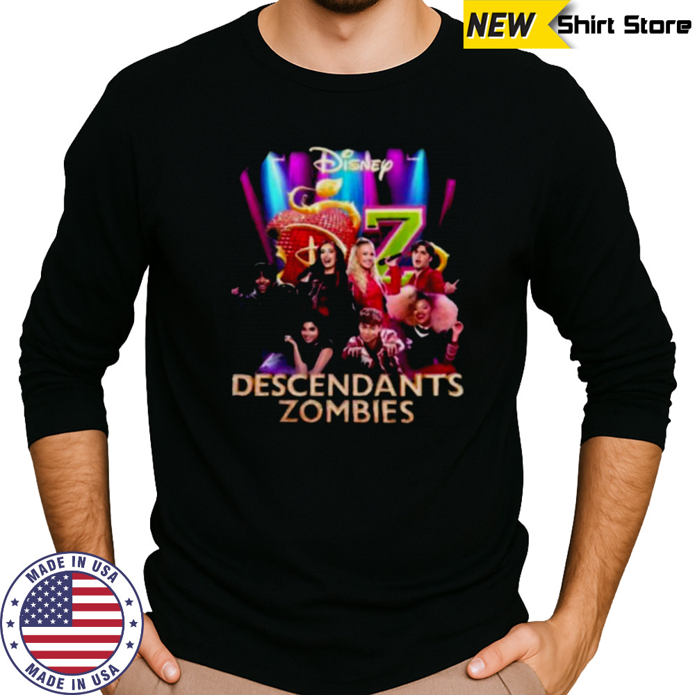 Descendants Zombies World Tour Matching Shirt Long Sleeved