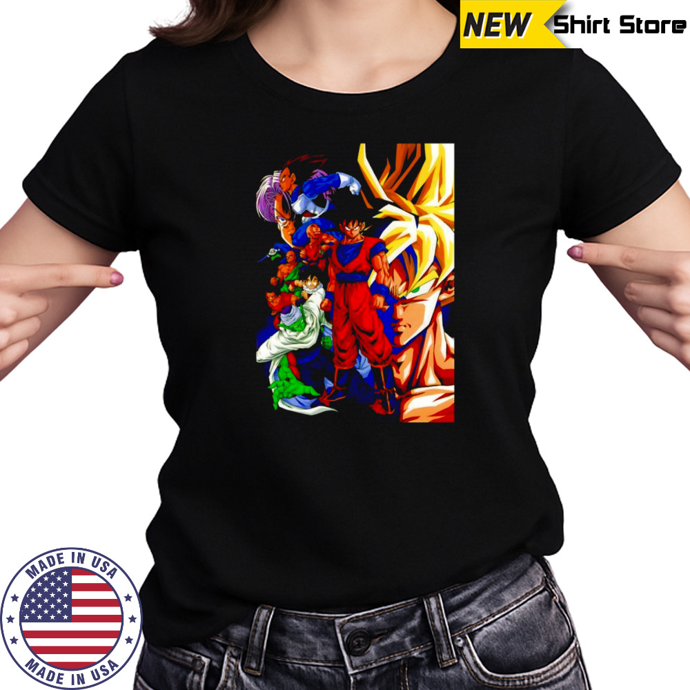 Dragon Ball Z Shitajiki Goku shirt Women's T-shirt