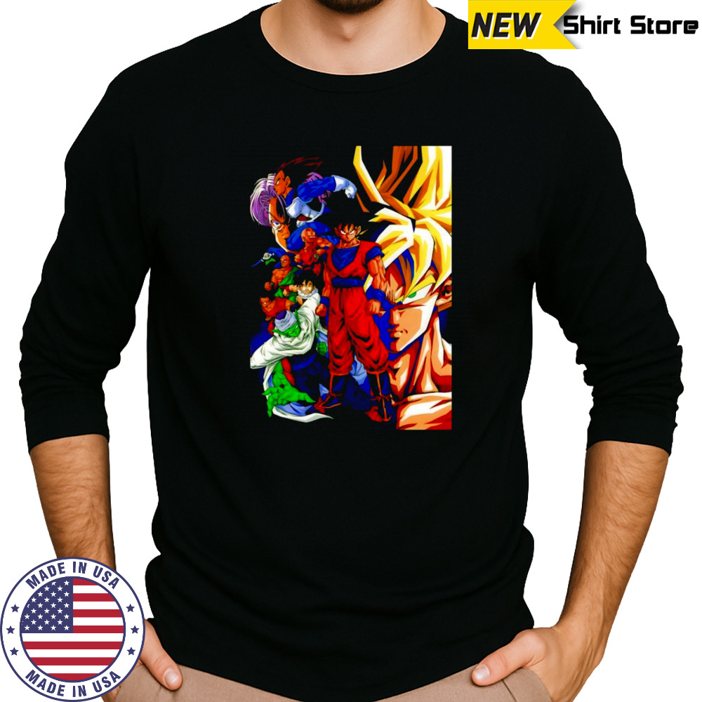 Dragon Ball Z Shitajiki Goku shirt Long Sleeved