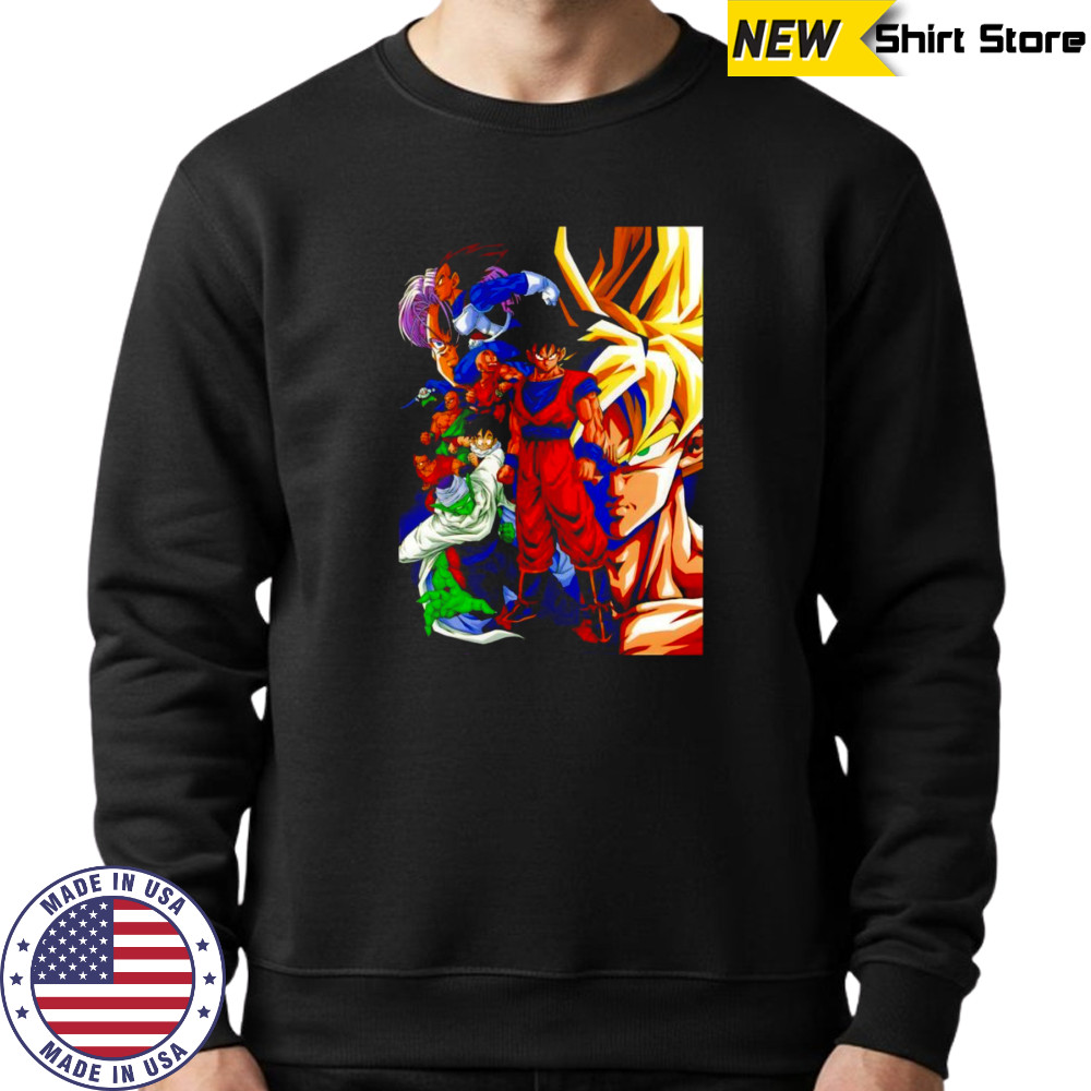 Dragon Ball Z Shitajiki Goku shirt Sweatshirt
