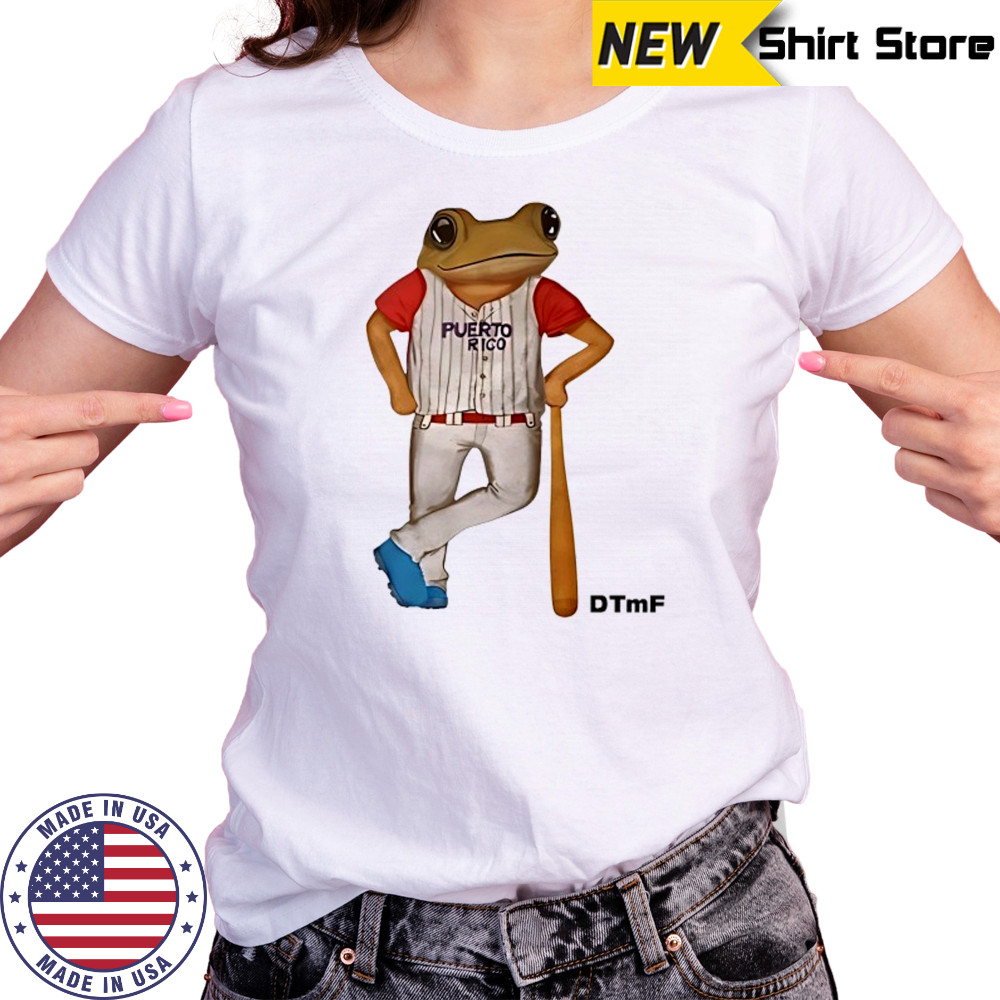 DTmF Concho baseball frog shirt Women's T-shirt