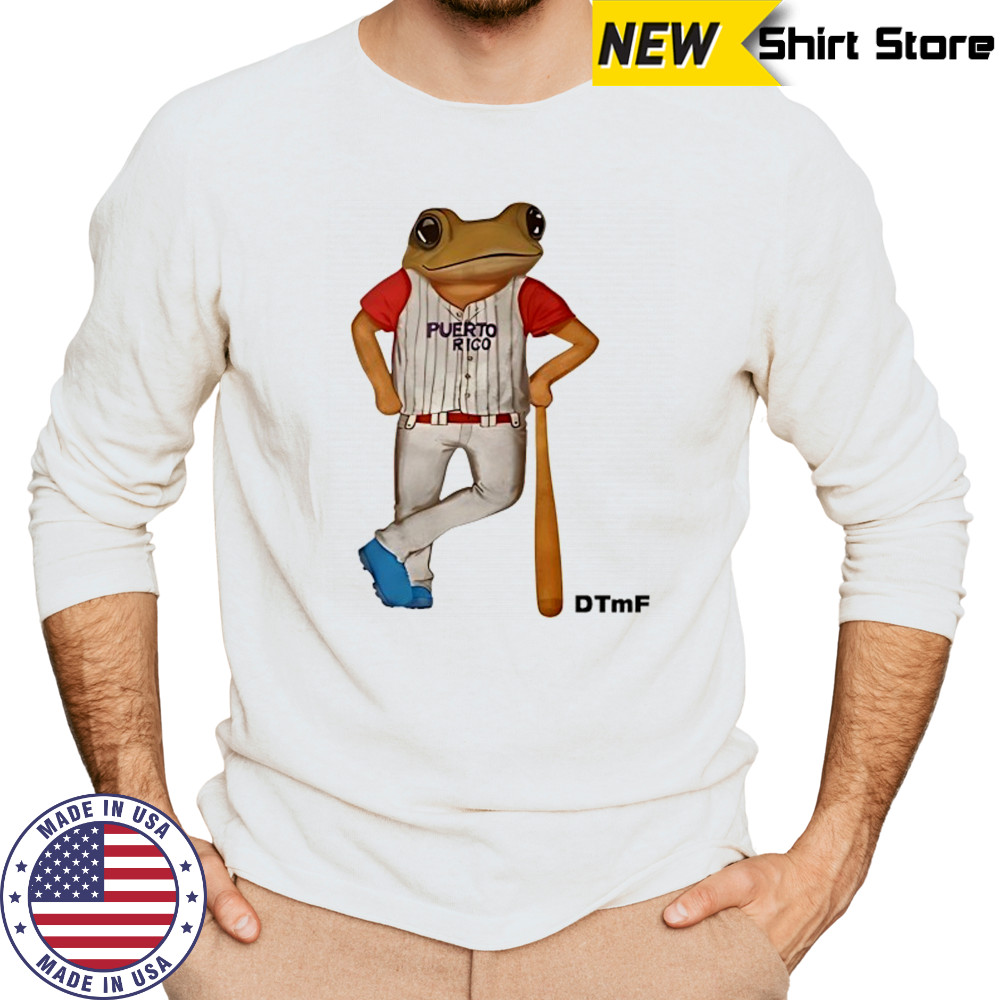 DTmF Concho baseball frog shirt Long Sleeved