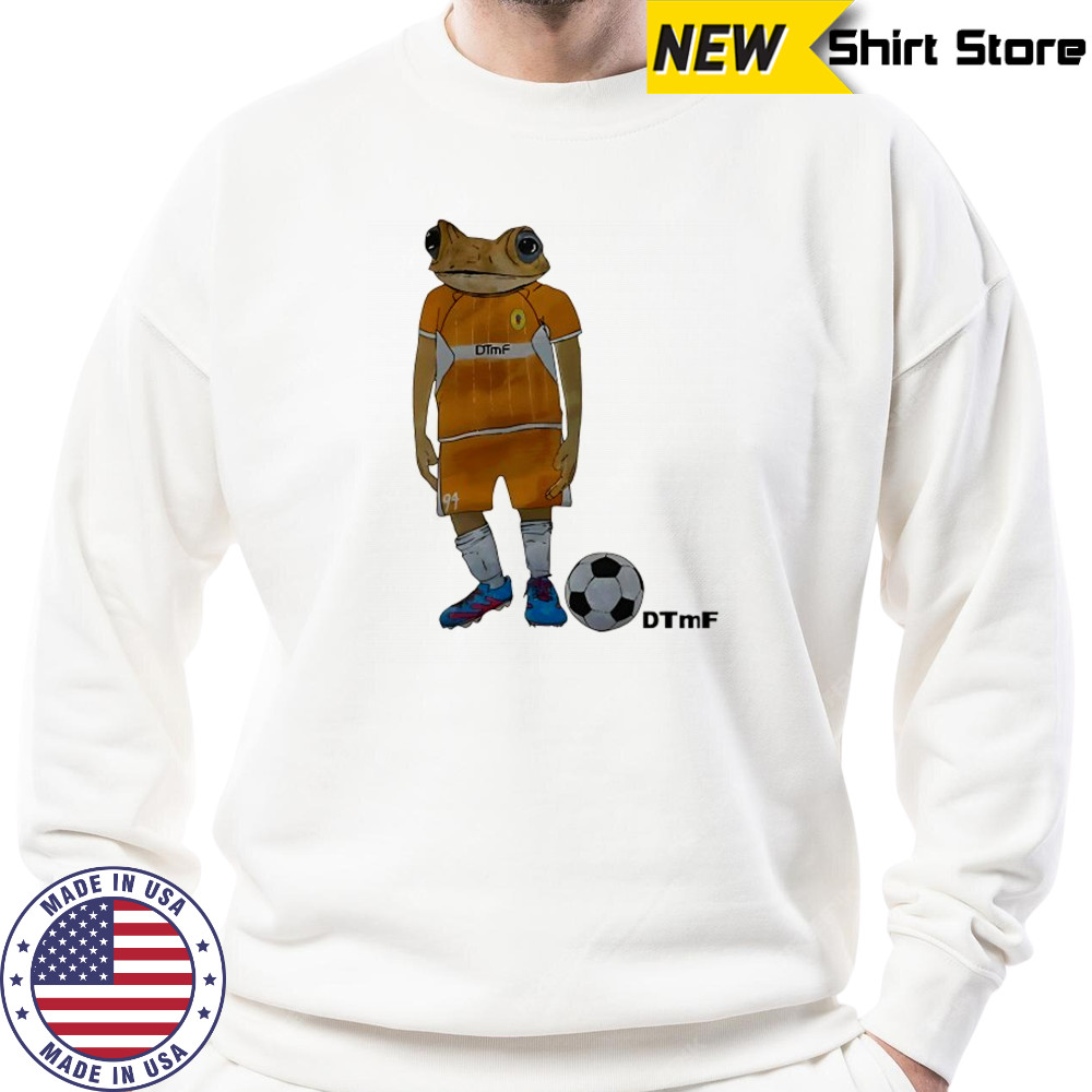 DTmF Concho futbol frog shirt Sweatshirt