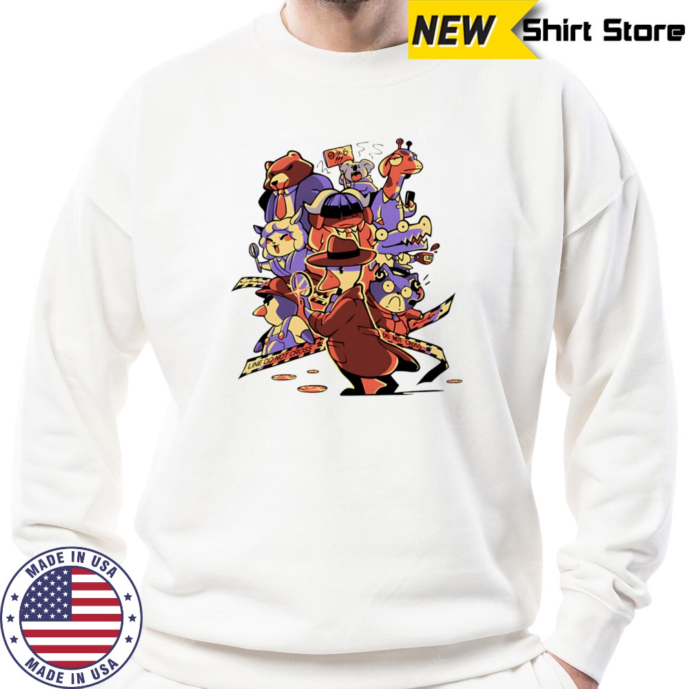 Duck Detective cartoon shirt Sweatshirt