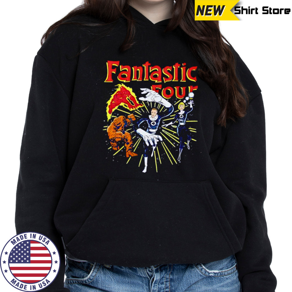 Fantastic Four Characters cartoon shirt Hoodie