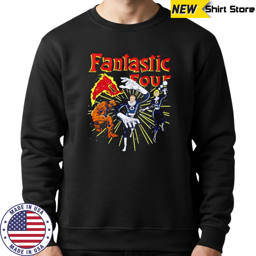 Fantastic Four Characters cartoon shirt Sweatshirt
