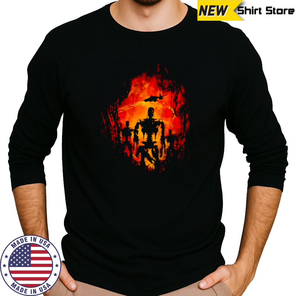Final Judgement Terminator shirt Long Sleeved
