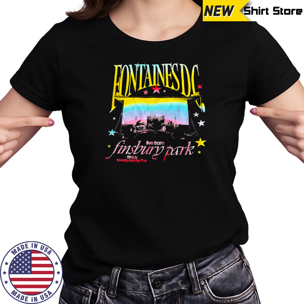 Fontaines Dc Live From Finsbury Park T-Shirt Women's T-shirt