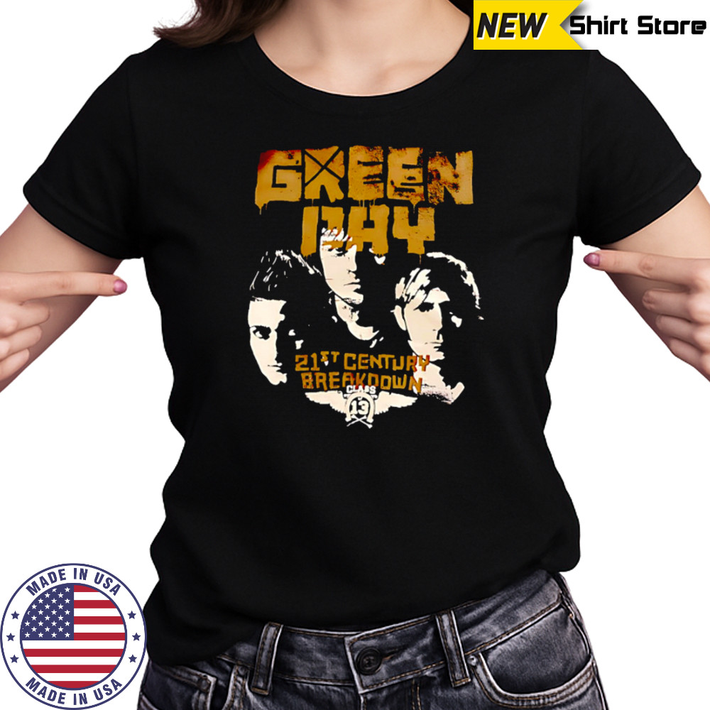 Green Day 21st Century Breakdown retro shirt Women's T-shirt
