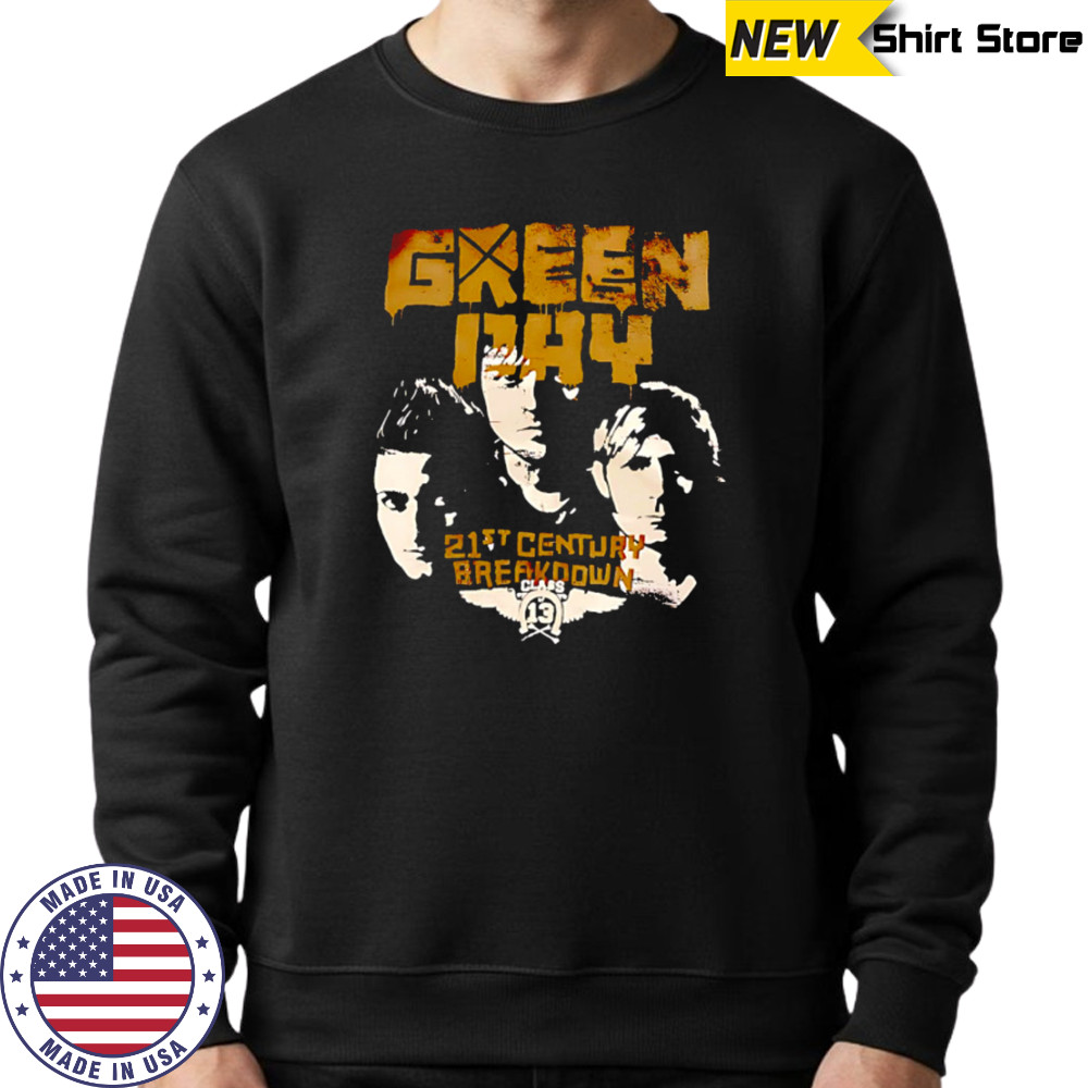 Green Day 21st Century Breakdown retro shirt Sweatshirt