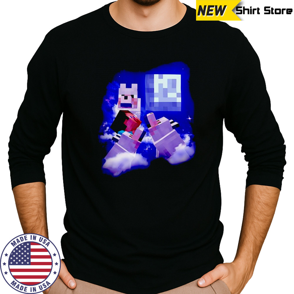 Group howl Mine wolf shirt Long Sleeved
