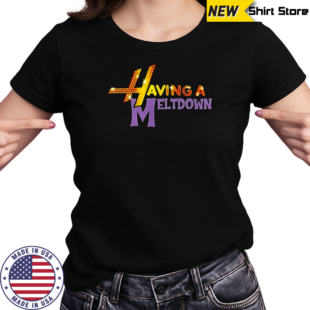 Hannah Montana having a meltdown shirt Women's T-shirt