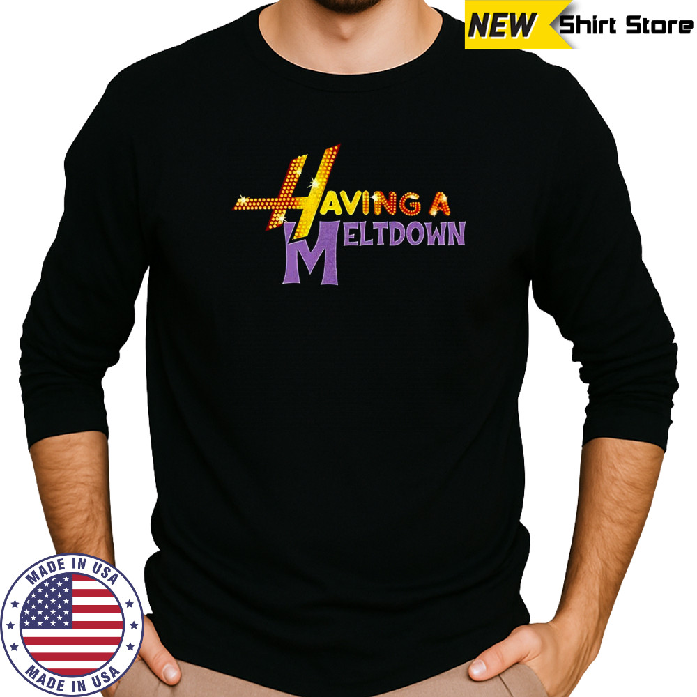 Hannah Montana having a meltdown shirt Long Sleeved