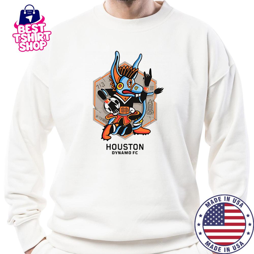 Houston Dynamo FC x Free Walls H-Town Collection Hexagon shirt Sweatshirt