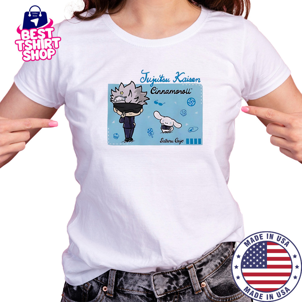 Jujutsu no Kaisen Cinnamoroll Satoru Gojo shirt Women's T-shirt