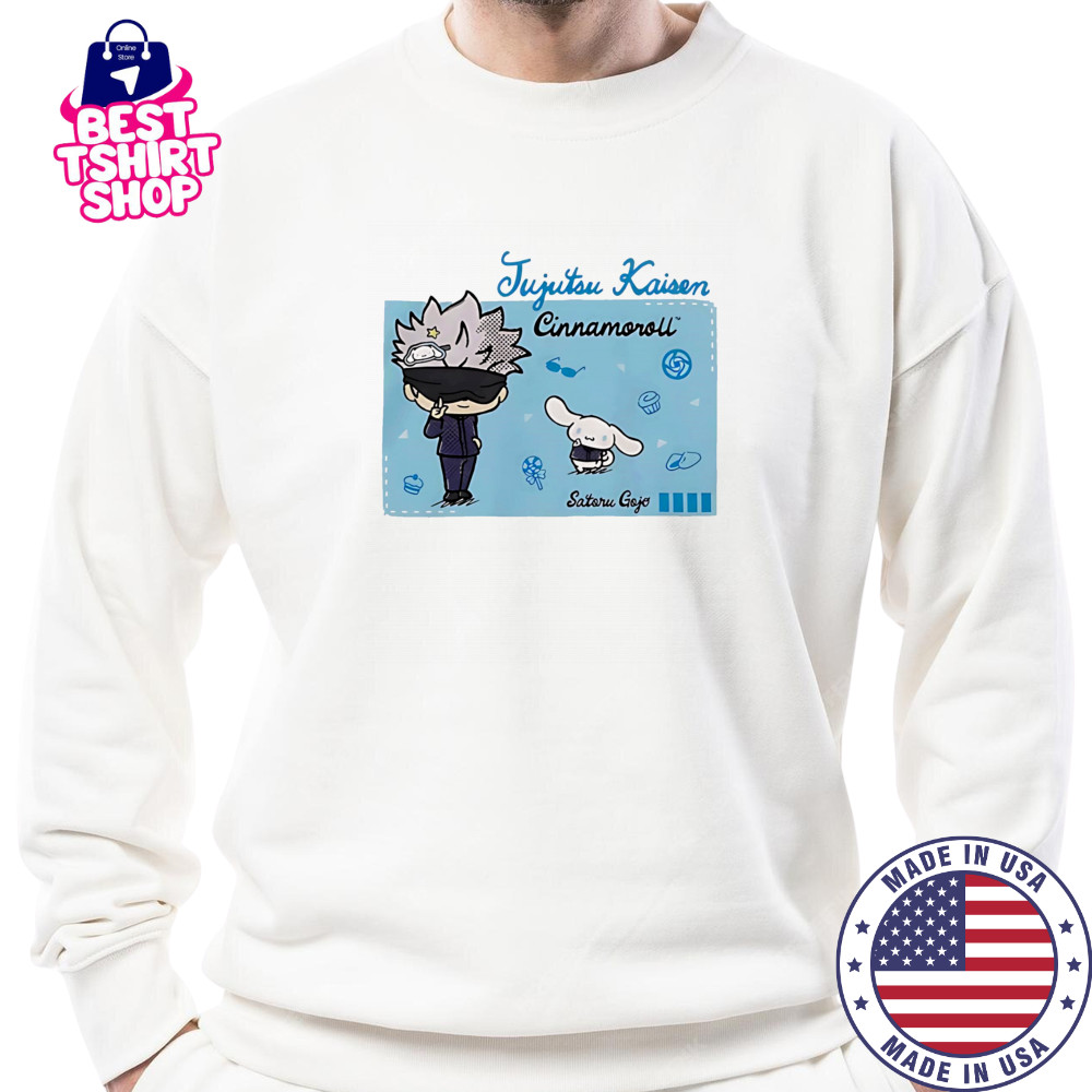 Jujutsu no Kaisen Cinnamoroll Satoru Gojo shirt Sweatshirt