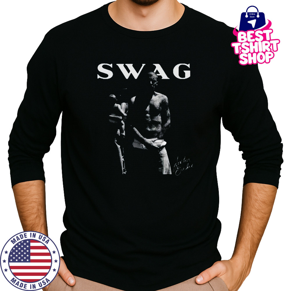 Justin Bieber Swag Graphic Shirt Long Sleeved