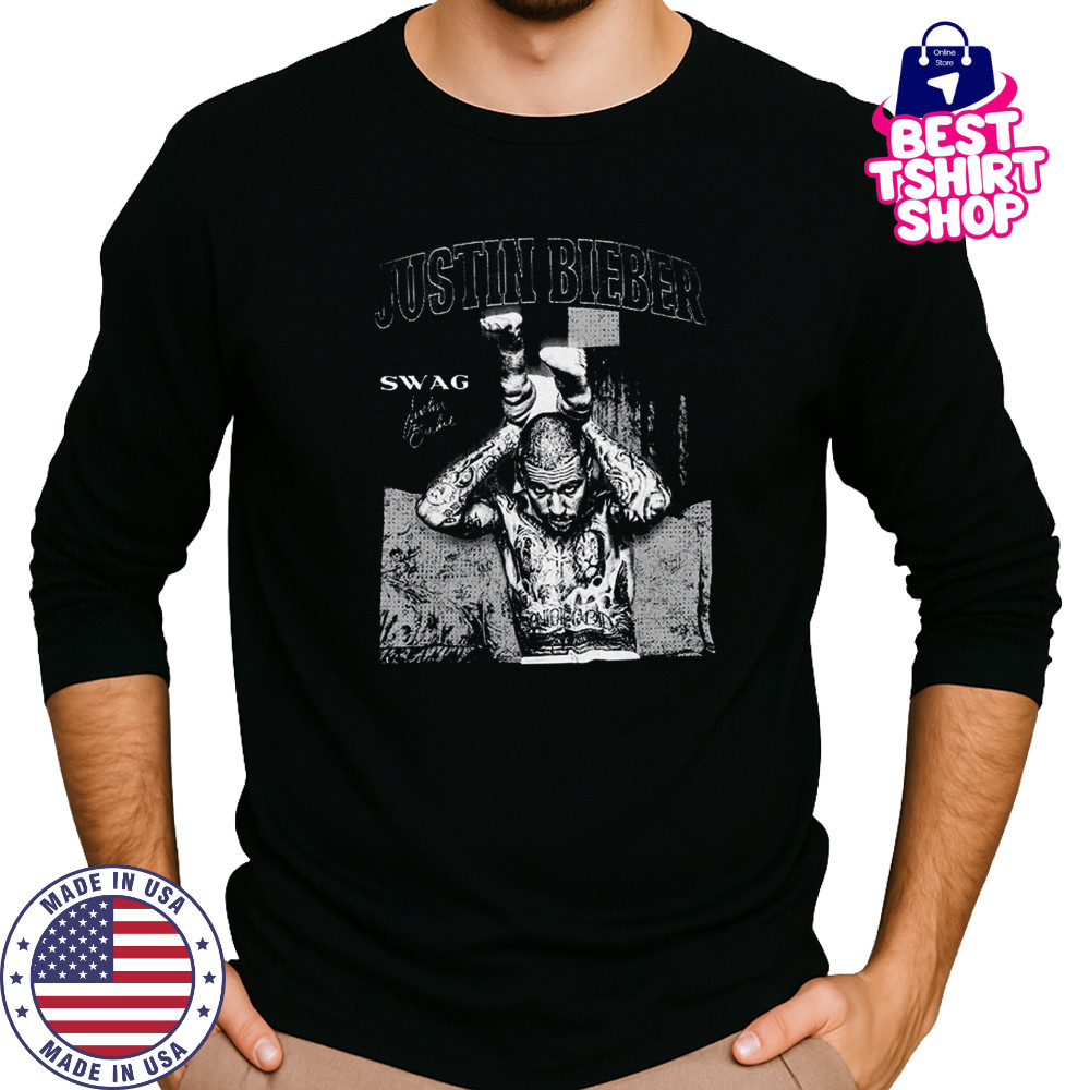 Justin Bieber Vintage Music Shirt Long Sleeved