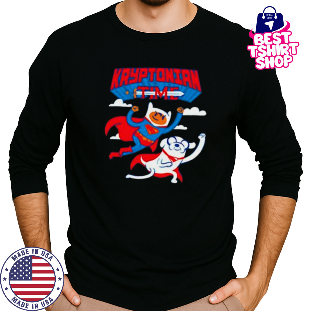 Kryptonian Time shirt Long Sleeved