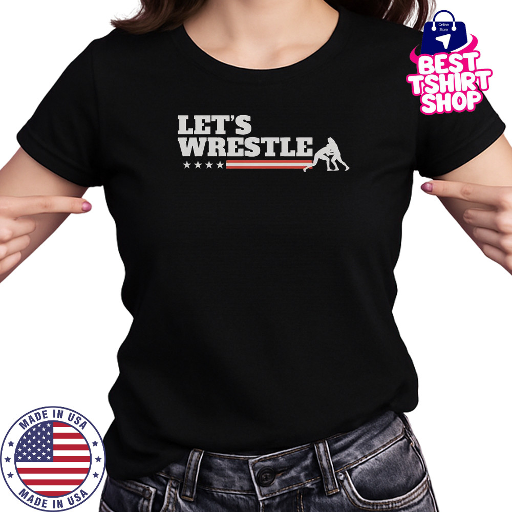 Let’s Wrestle USA T-Shirt Women's T-shirt