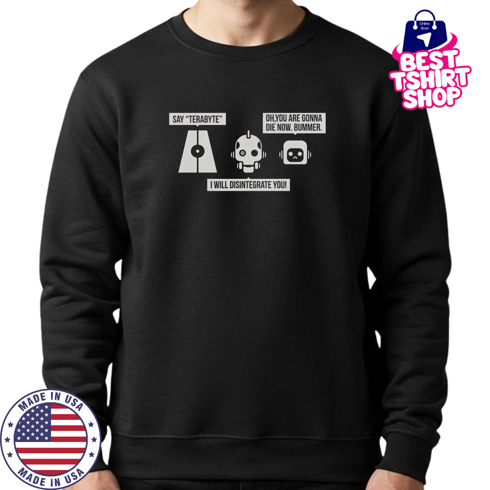 Love Dead & Robot The Three Robots T-Shirt Sweatshirt