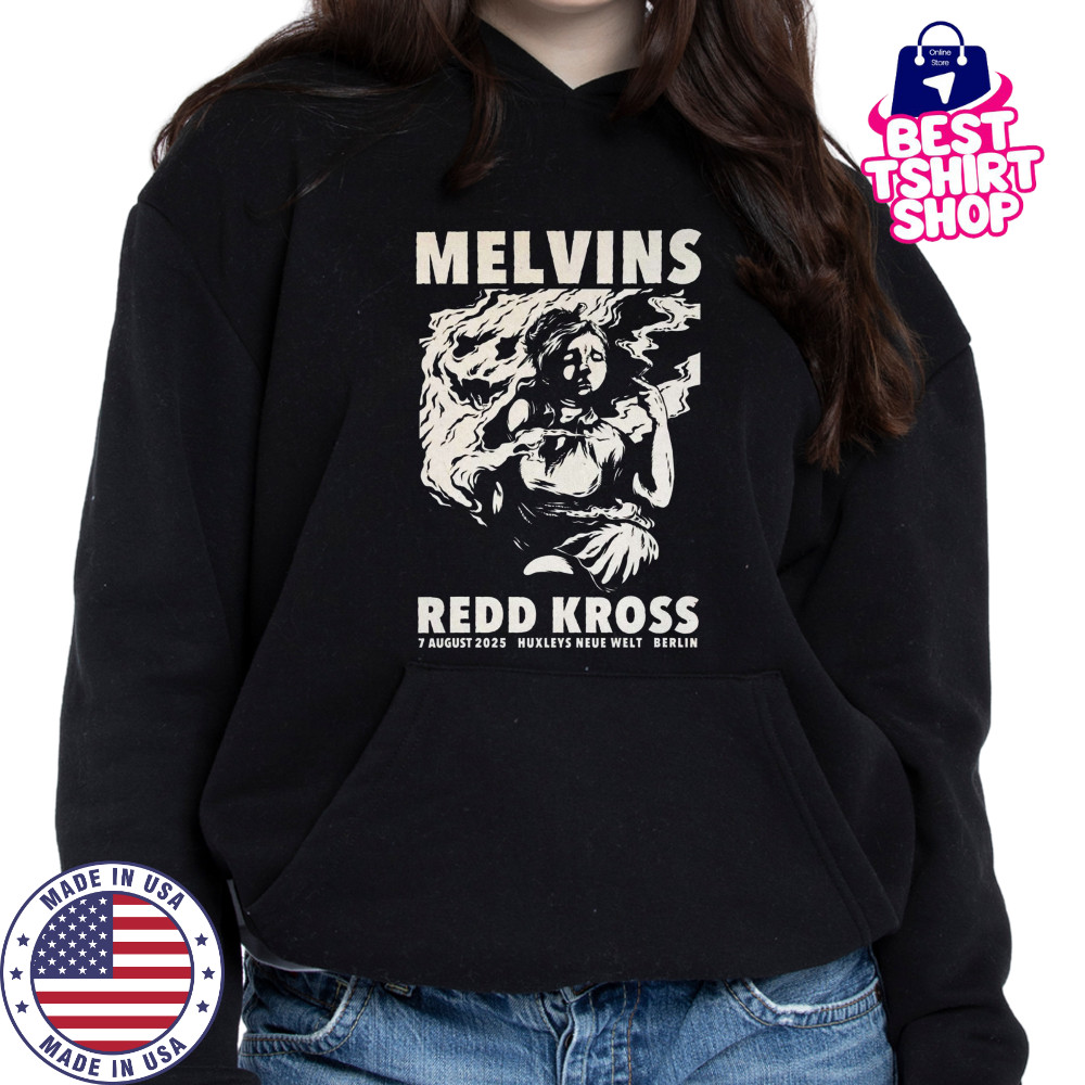 Melvins Aug 7 2025 Berlin Tour Poster T-Shirt Hoodie
