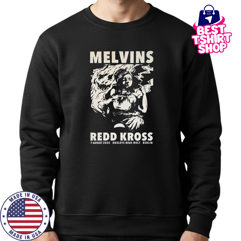 Melvins Aug 7 2025 Berlin Tour Poster T-Shirt Sweatshirt