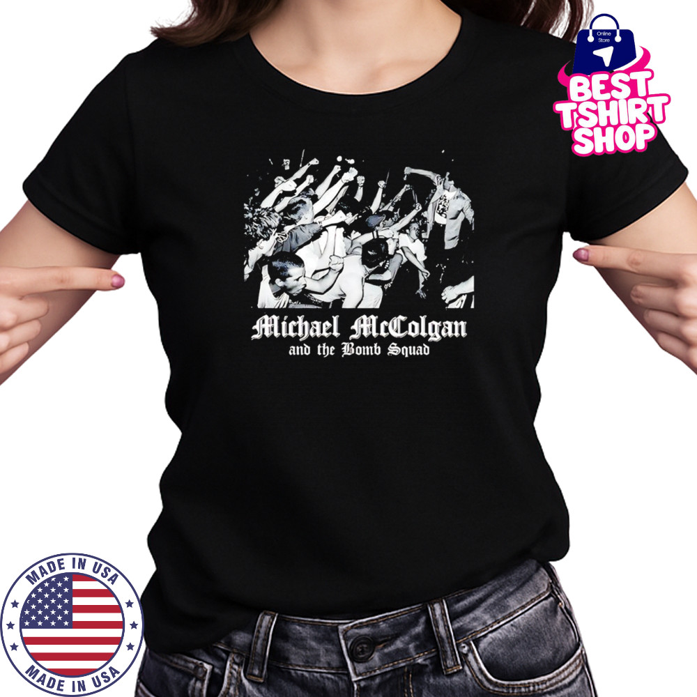 Mike McColgan and The Bomb Squad photo shirt Women's T-shirt